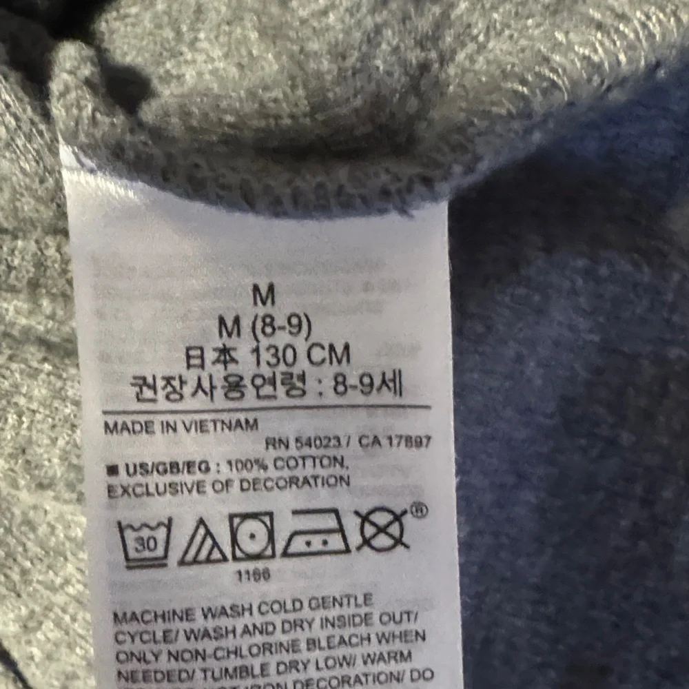 GAP Gray Long Sleeve Waffle Tee